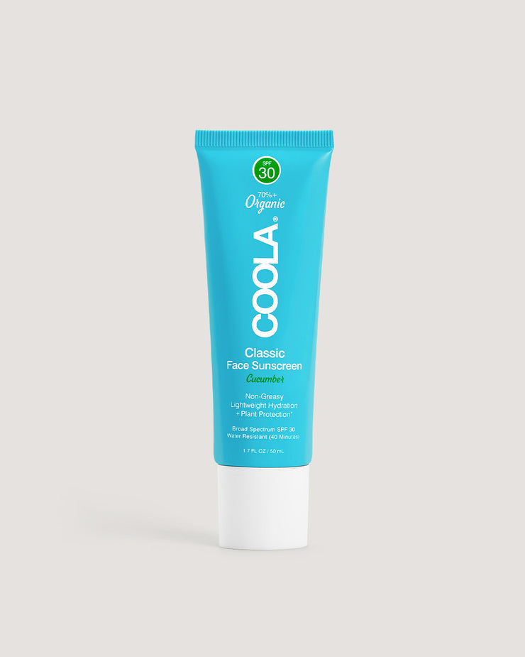 COOLA Organic Classic Face Sunscreen Lotion SPF30 - Cucumber
