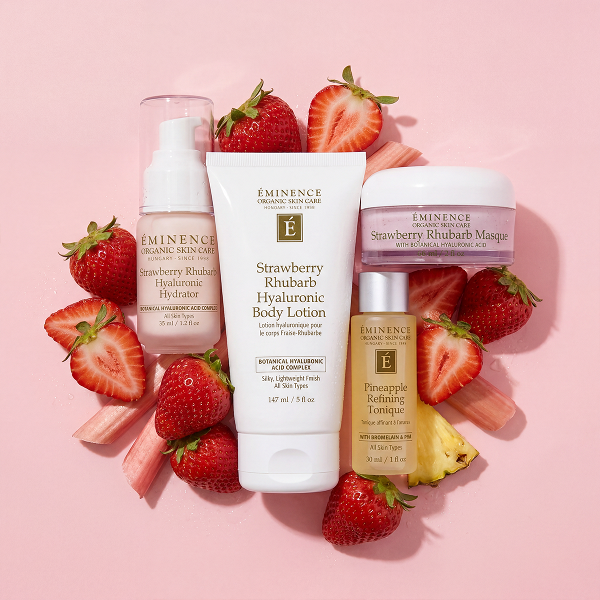 Eminence Organics Strawberry Rhubarb Bundle