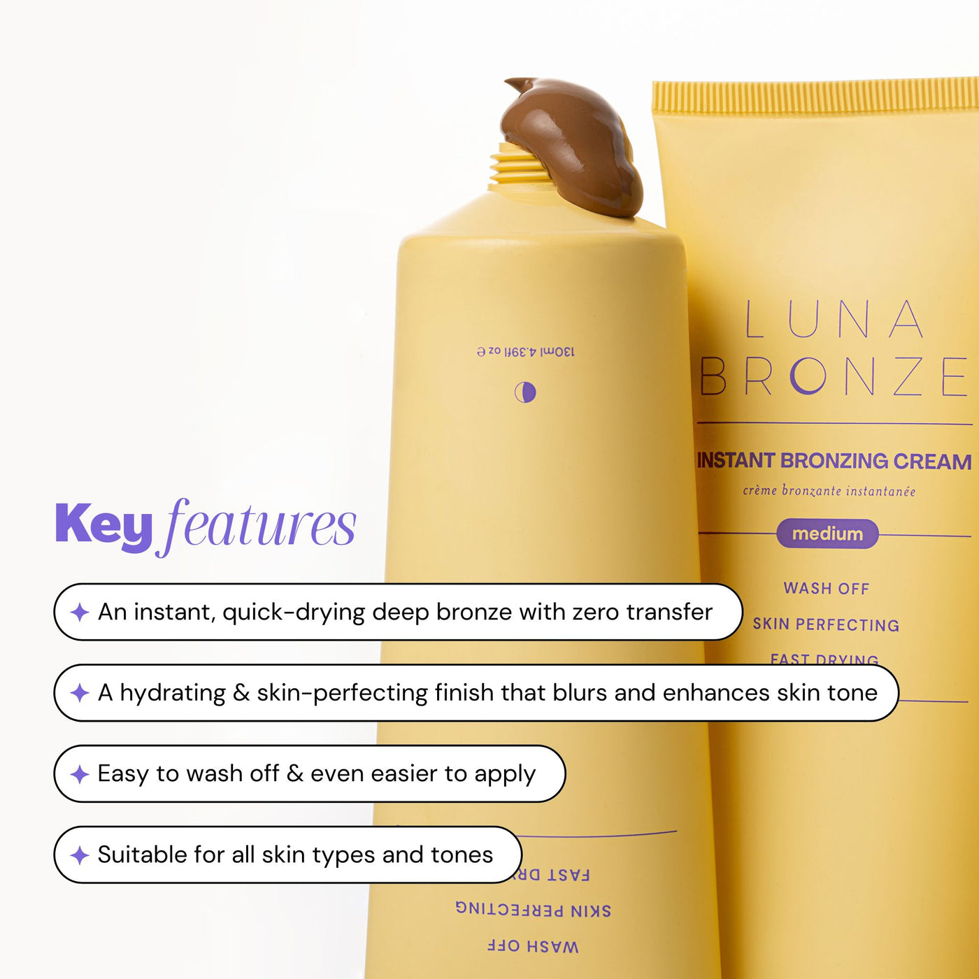 Luna Bronze - Instant Bronzing Cream