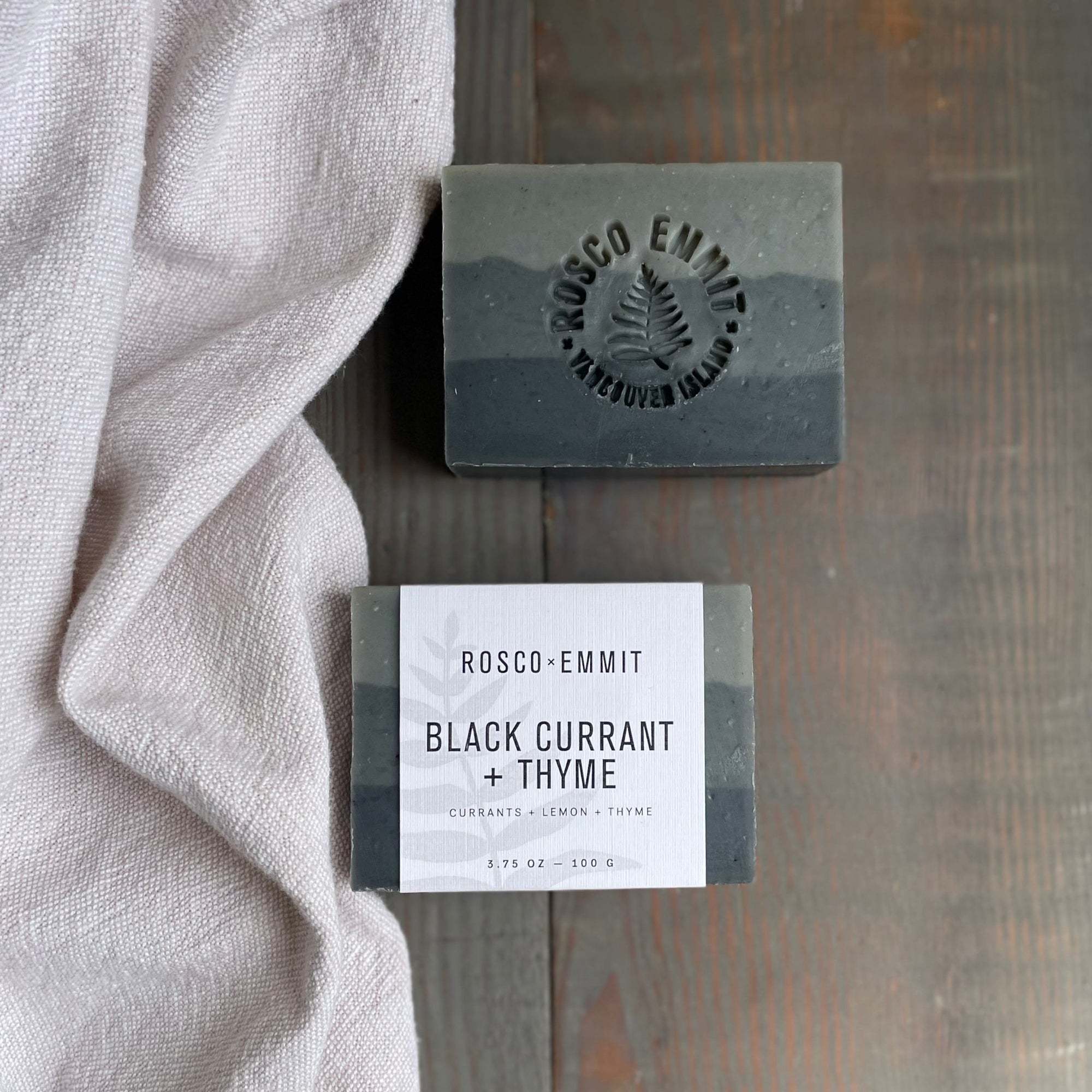Rosco Emmit Soap - Black Currant + Thyme