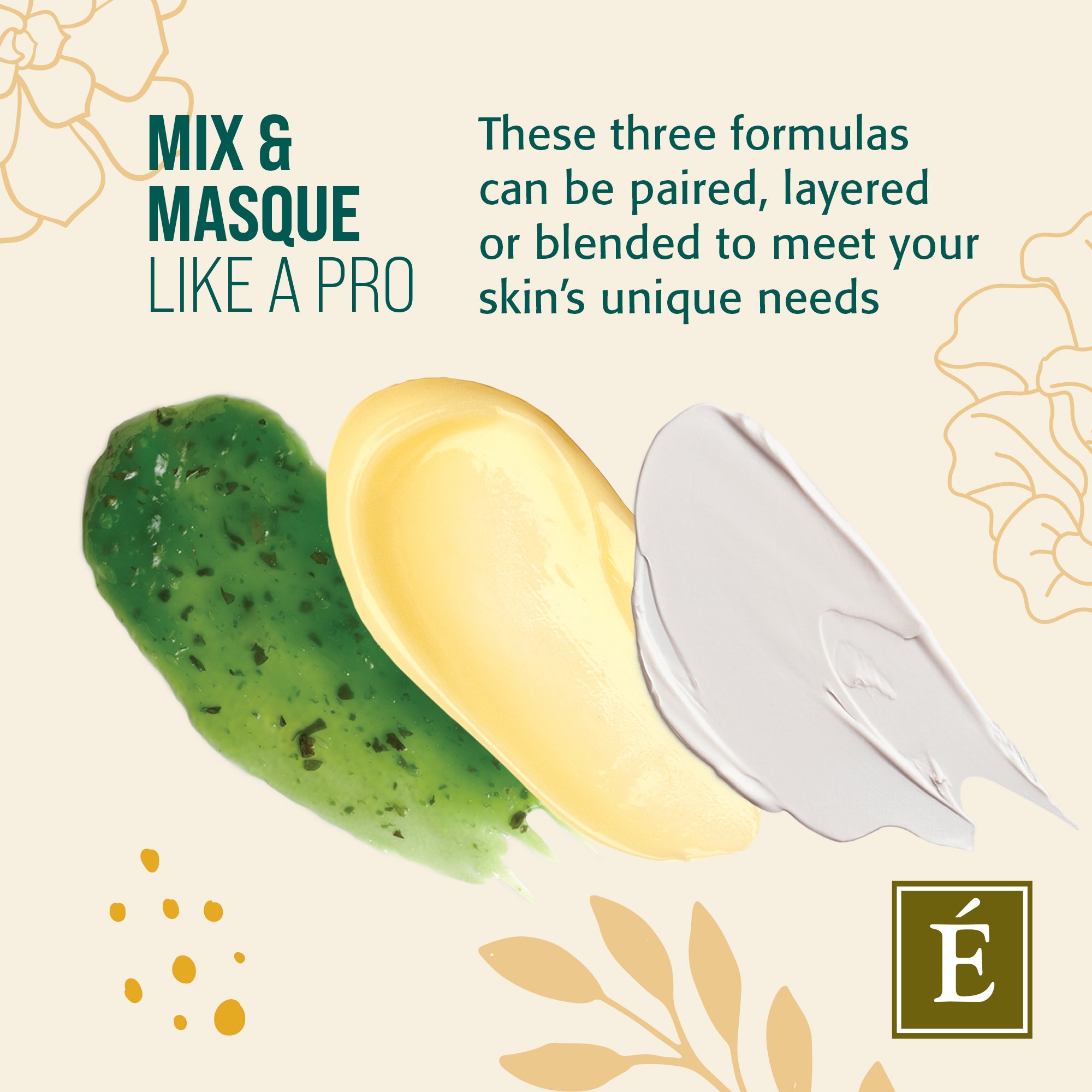 Eminence Organics Mix and Masque Trio: Refine & Restore Gift Set
