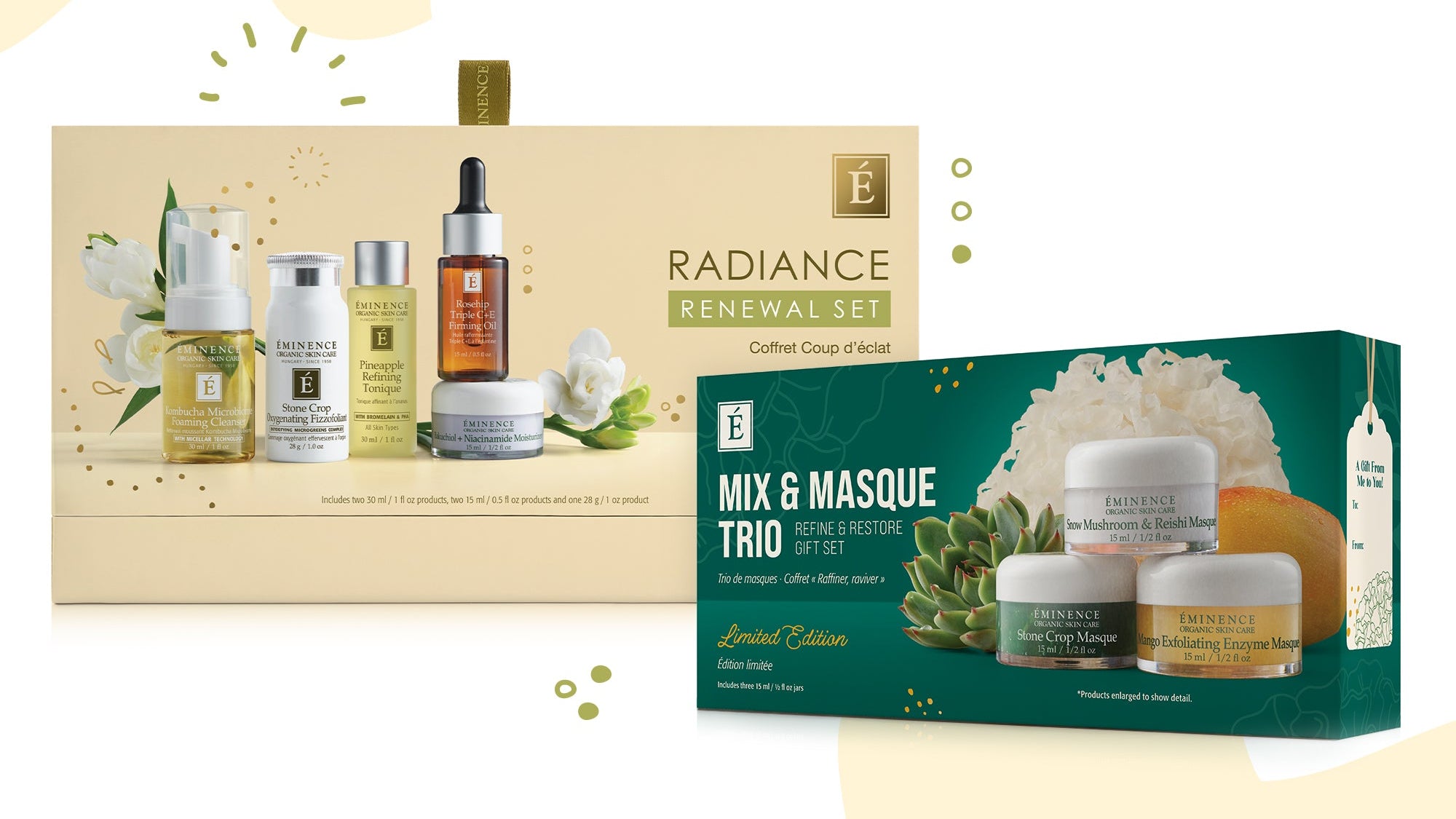 Bundle: Mix & Masque Trio + Radiance Renewal Set