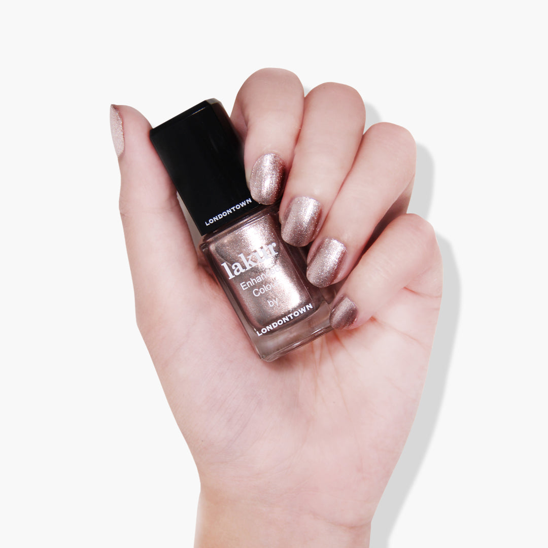 LONDONTOWN® - Enhanced Colour Nail Polish - Kissed by Rose Gold
