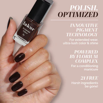 LONDONTOWN® - Midnight Mocha - Enhanced Colour Nail Polish