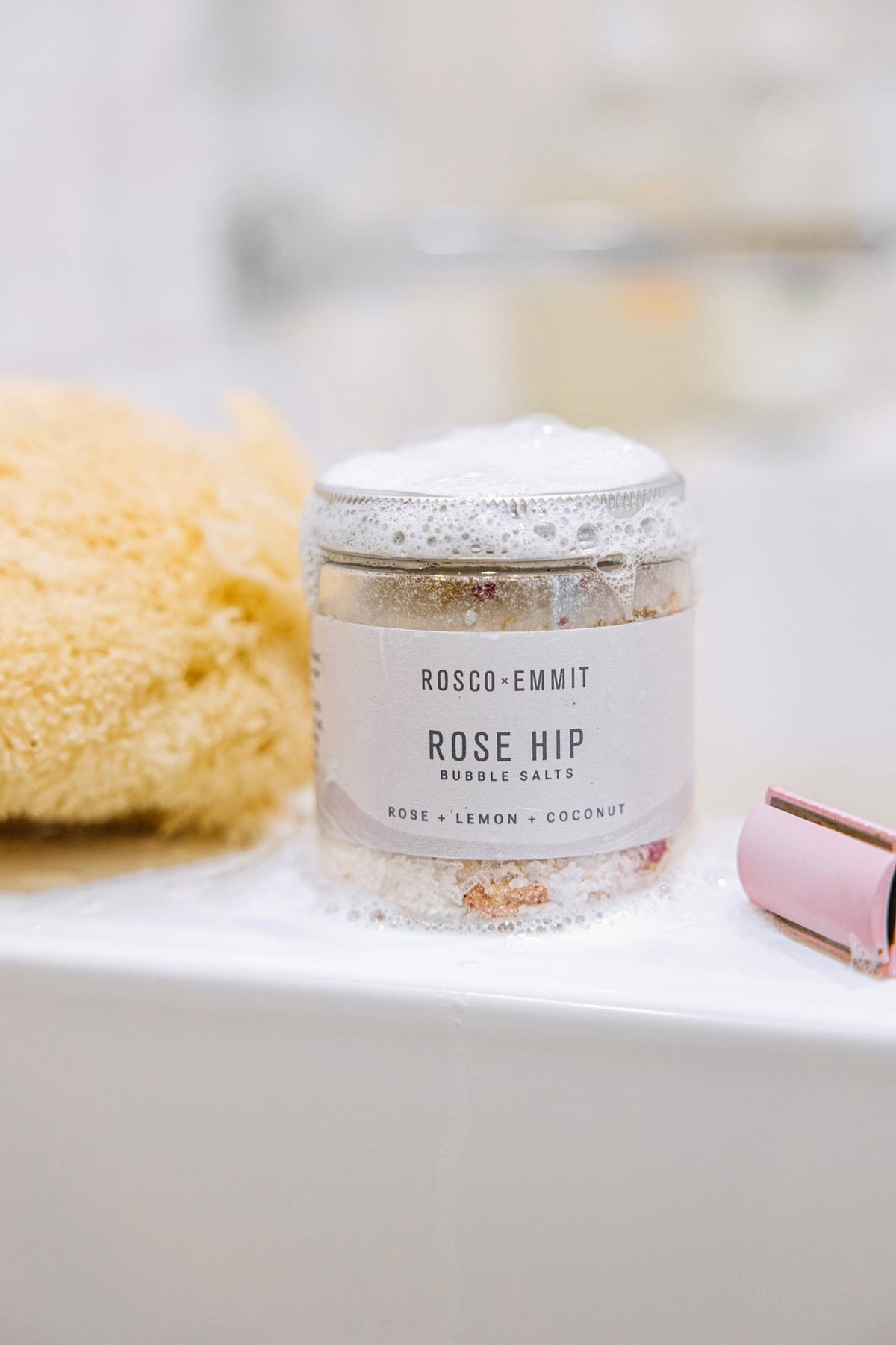 Rosco Emmit Bubble Salts - Rose Hip