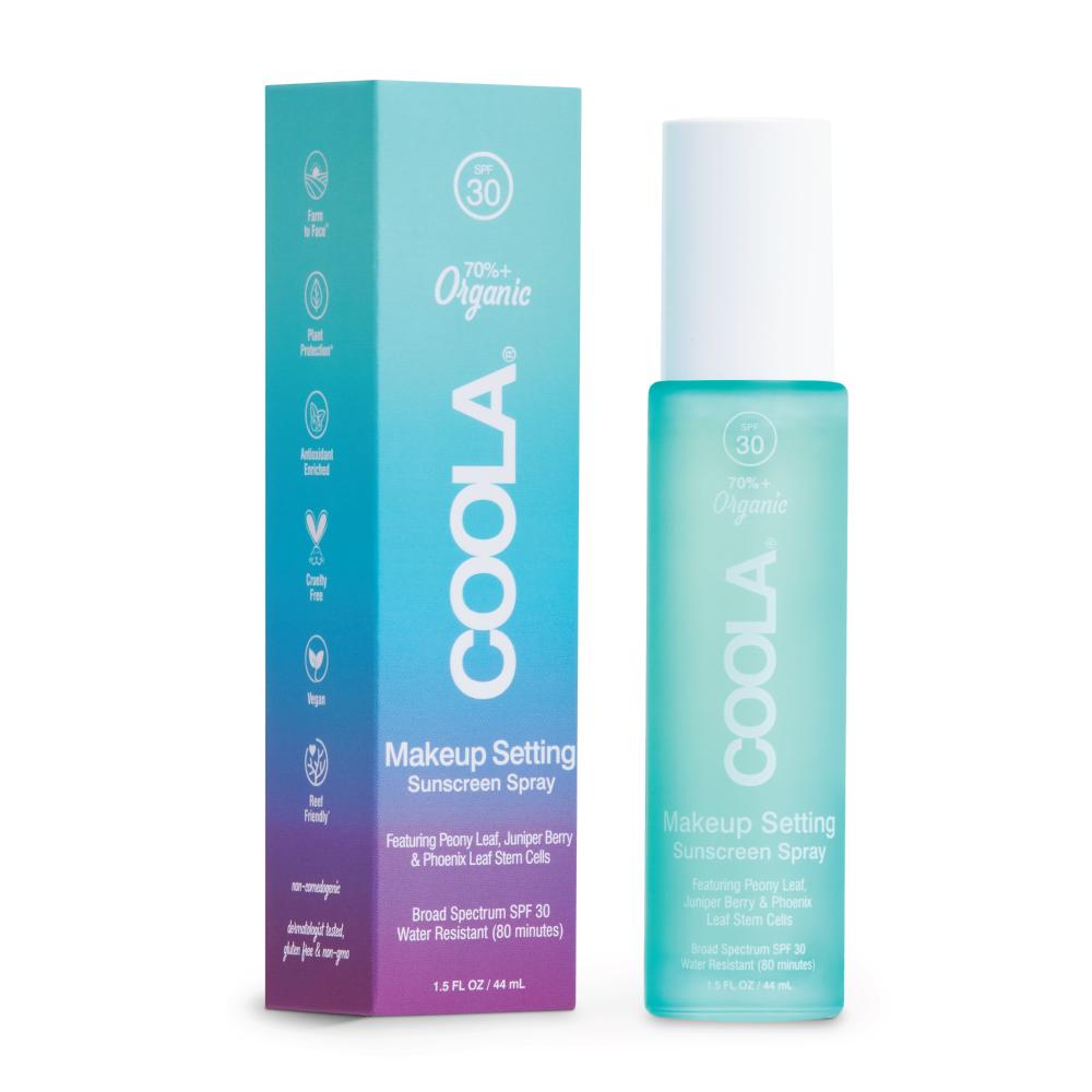 COOLA Organic Face Makeup Setting Spray Sunscreen SPF30