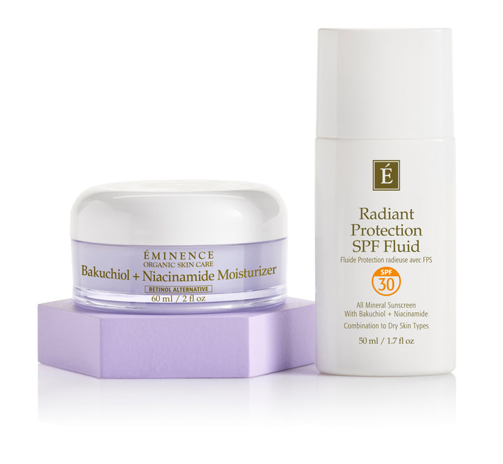 NEW Eminence Organics Bakuchiol + Niacinamide Collection is Now Available at The Facial Room!