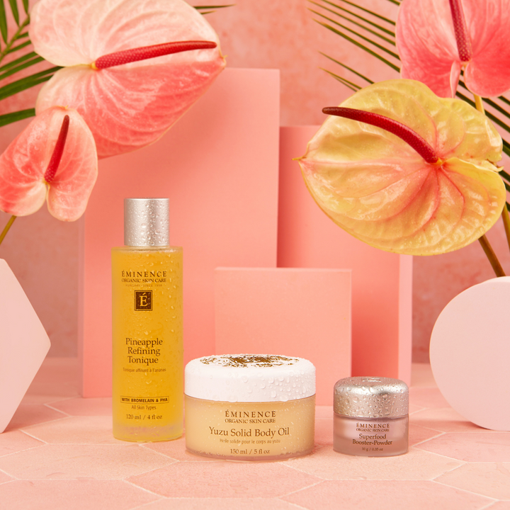 NEW Eminence Organics Tropical Superfood Collection is Now Available at The Facial Room!