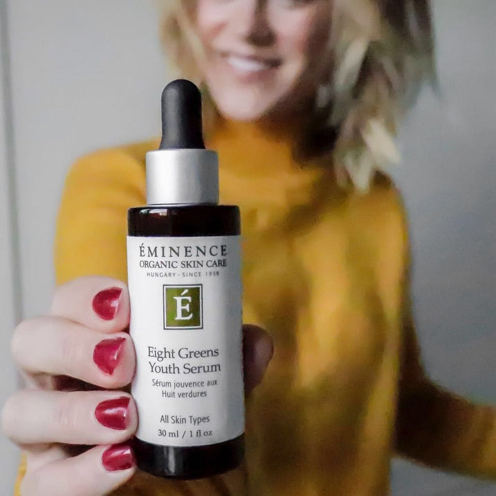 Treat Hormonal Breakouts with Eminence’s Eight Greens Line