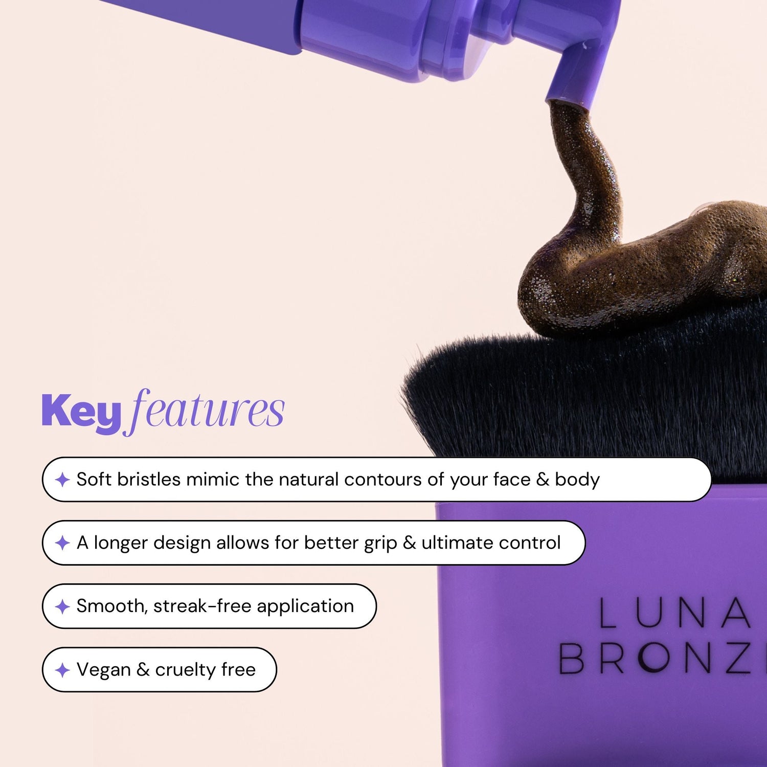 Luna Bronze - Contour Blending Brush