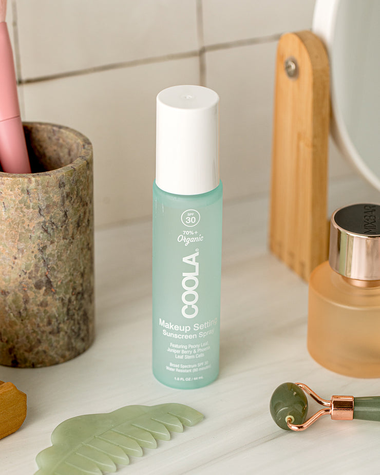 COOLA Organic Face Makeup Setting Spray Sunscreen SPF30
