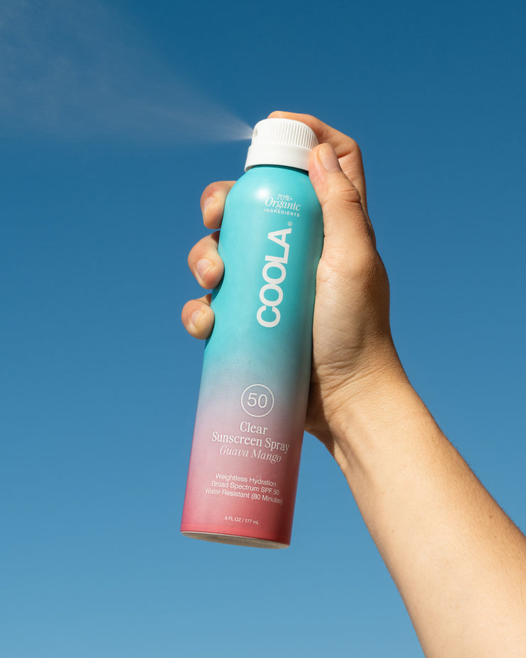 COOLA Organic Classic Body Sunscreen Spray SPF50 - Guava Mango