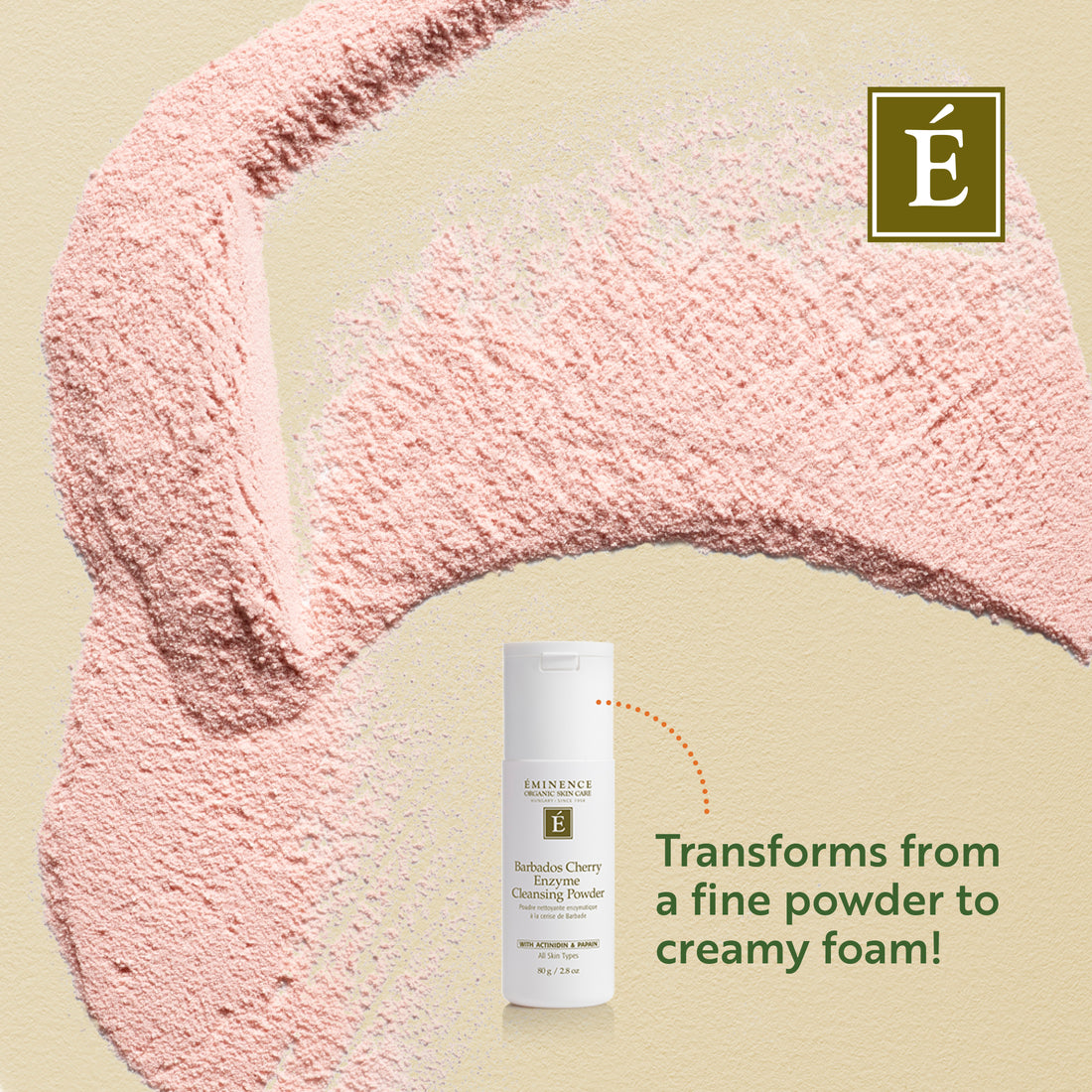 Eminence Organics Barbados Cherry Enzyme Cleansing Powder