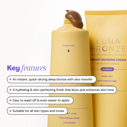 Luna Bronze - Instant Bronzing Cream