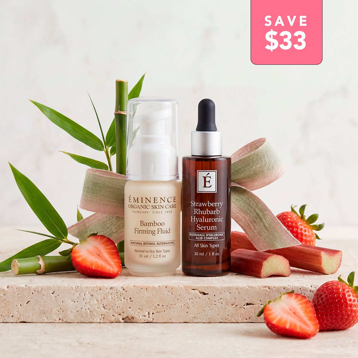 Eminence Organics Refresh &amp; Glow Bundle
