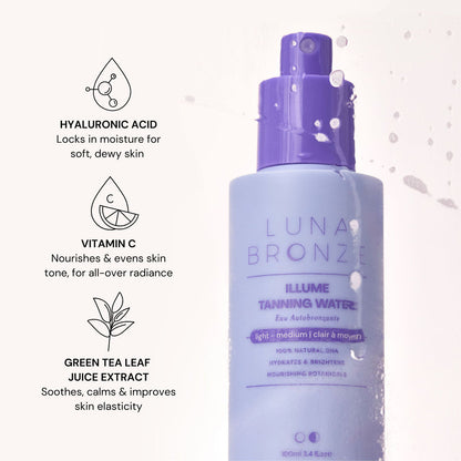 Luna Bronze - Illume Face Tanning Water