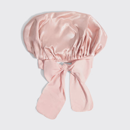 KITSCH - Satin Oversized Bonnet - Blush