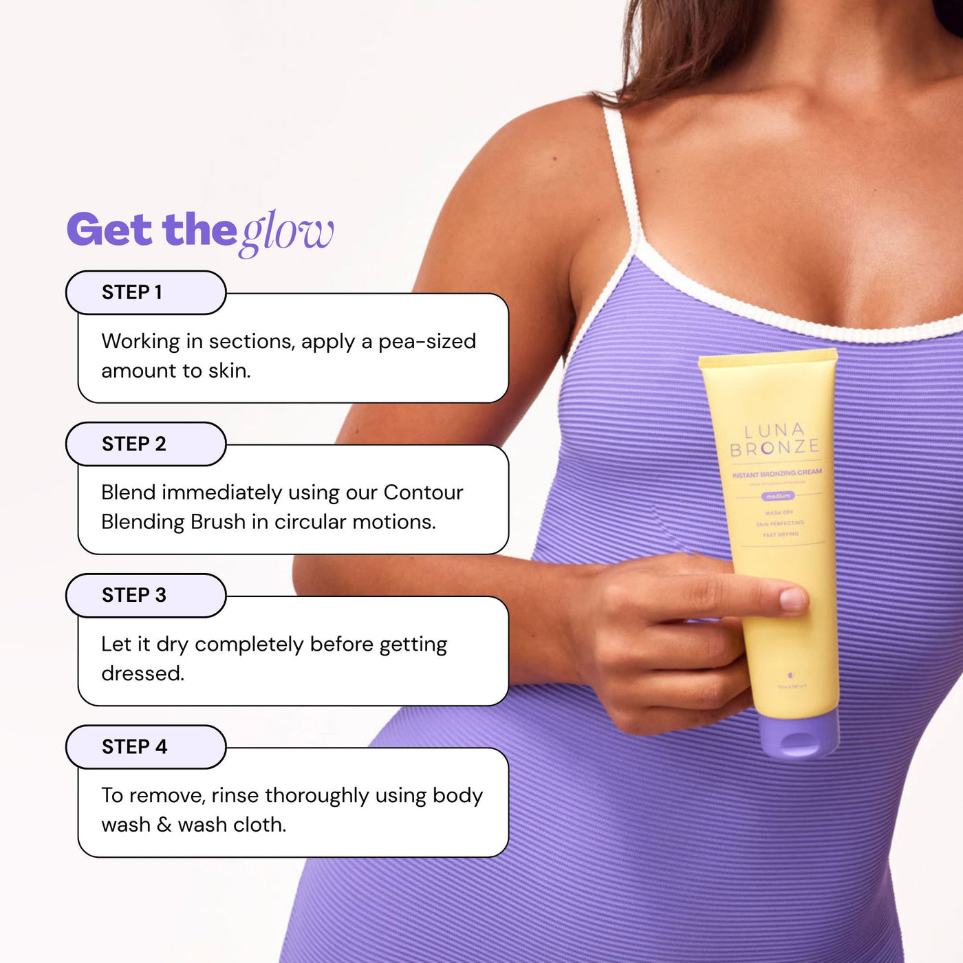 Luna Bronze - Instant Bronzing Cream