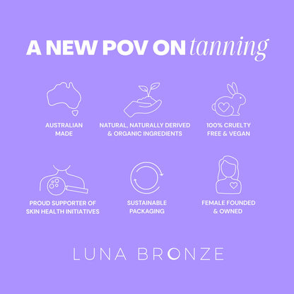 Luna Bronze - Glow Tanning Moisturizer (Medium)