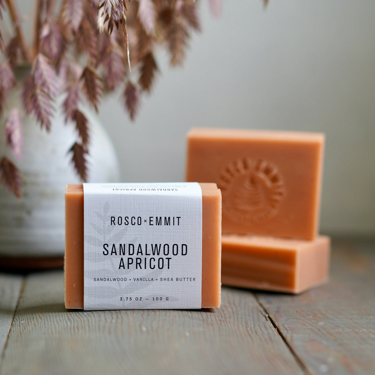 Rosco Emmit Soap - Sandalwood Apricot