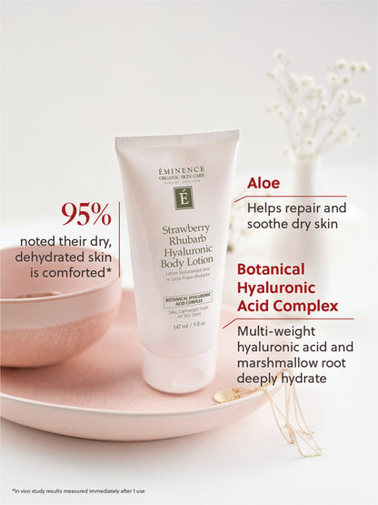 Eminence Organics Strawberry Rhubarb Hyaluronic Body Lotion (Limited Edition)