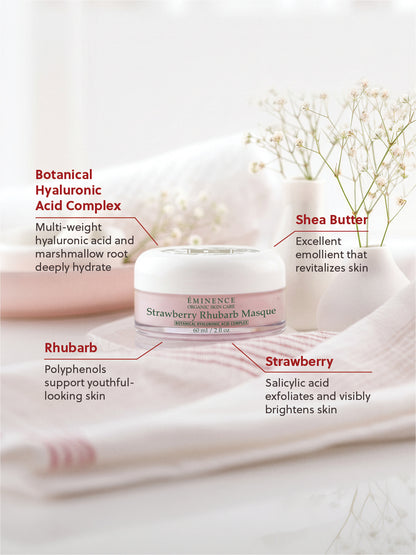 Eminence Organics Strawberry Rhubarb Masque (Limited Edition)