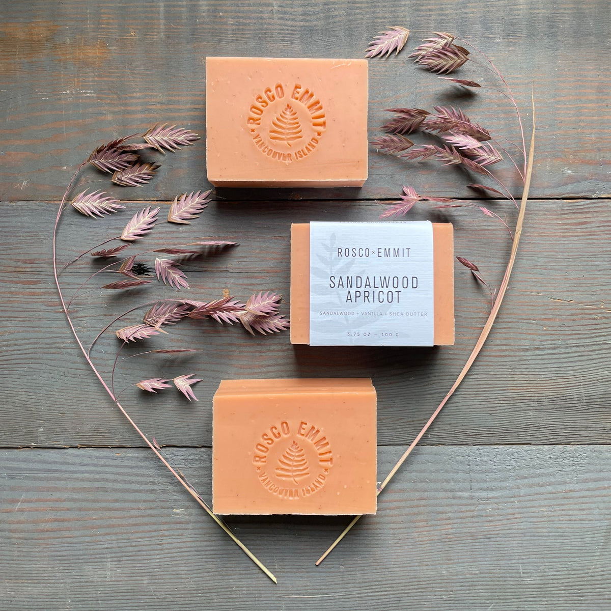 Rosco Emmit Soap - Sandalwood Apricot