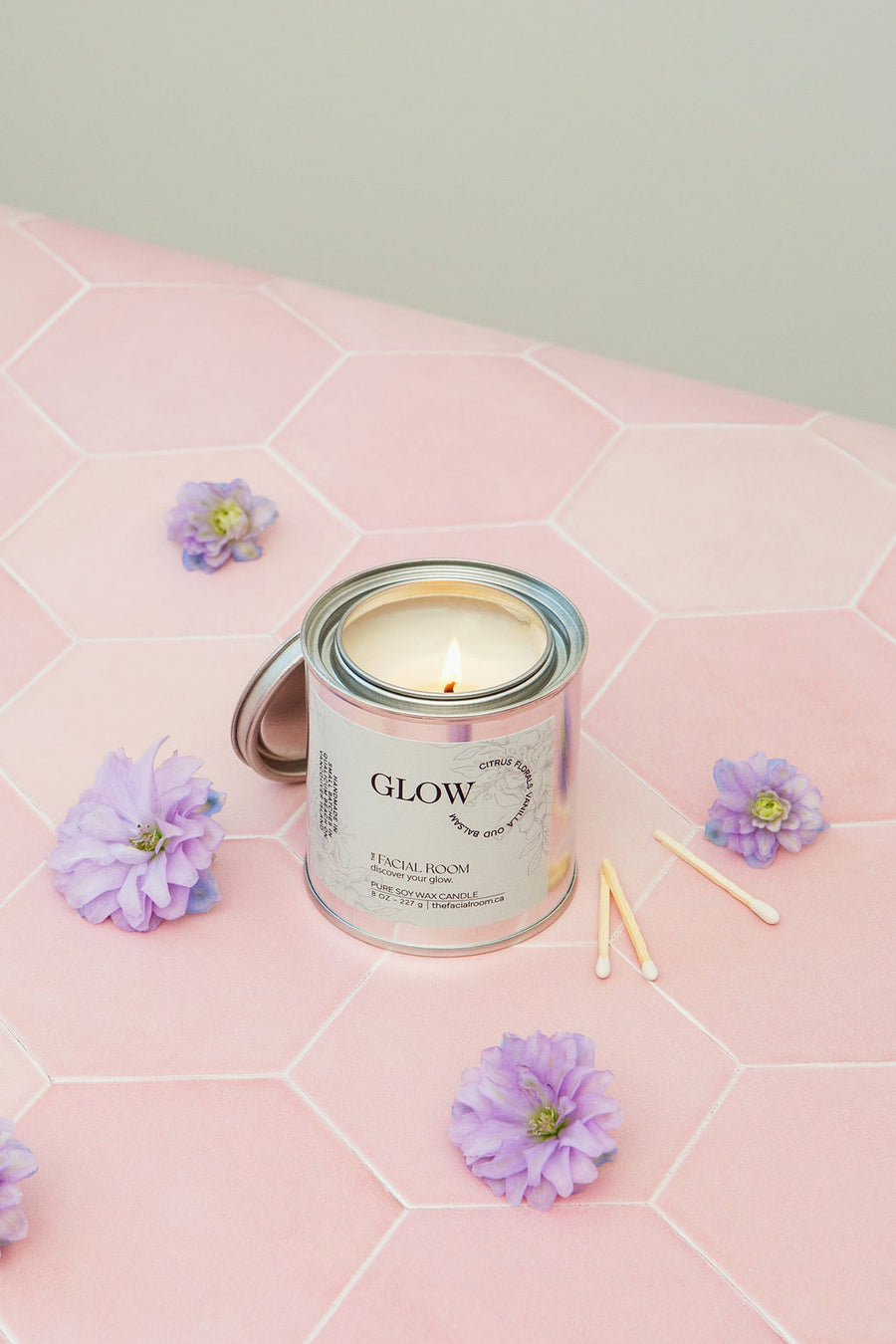 The Facial Room Glow Candle