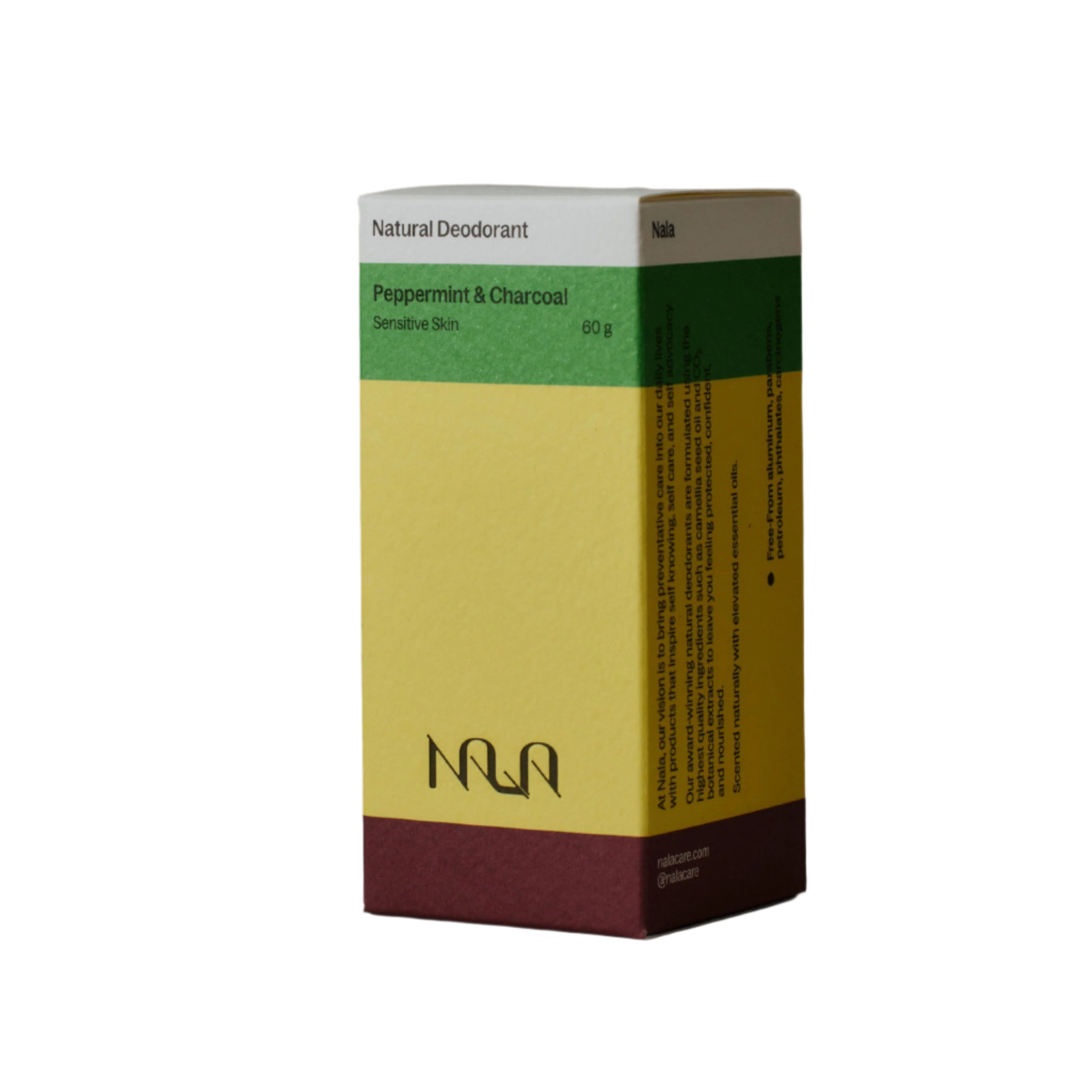 Nala - Deodorant - Peppermint &amp; Activated Charcoal (Sensitive Skin)