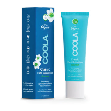 COOLA Organic Classic Face Sunscreen Lotion SPF 30 - Cucumber
