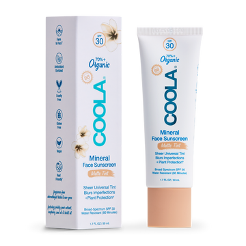 COOLA Mineral Matte Tint Face SPF 30 Unscented