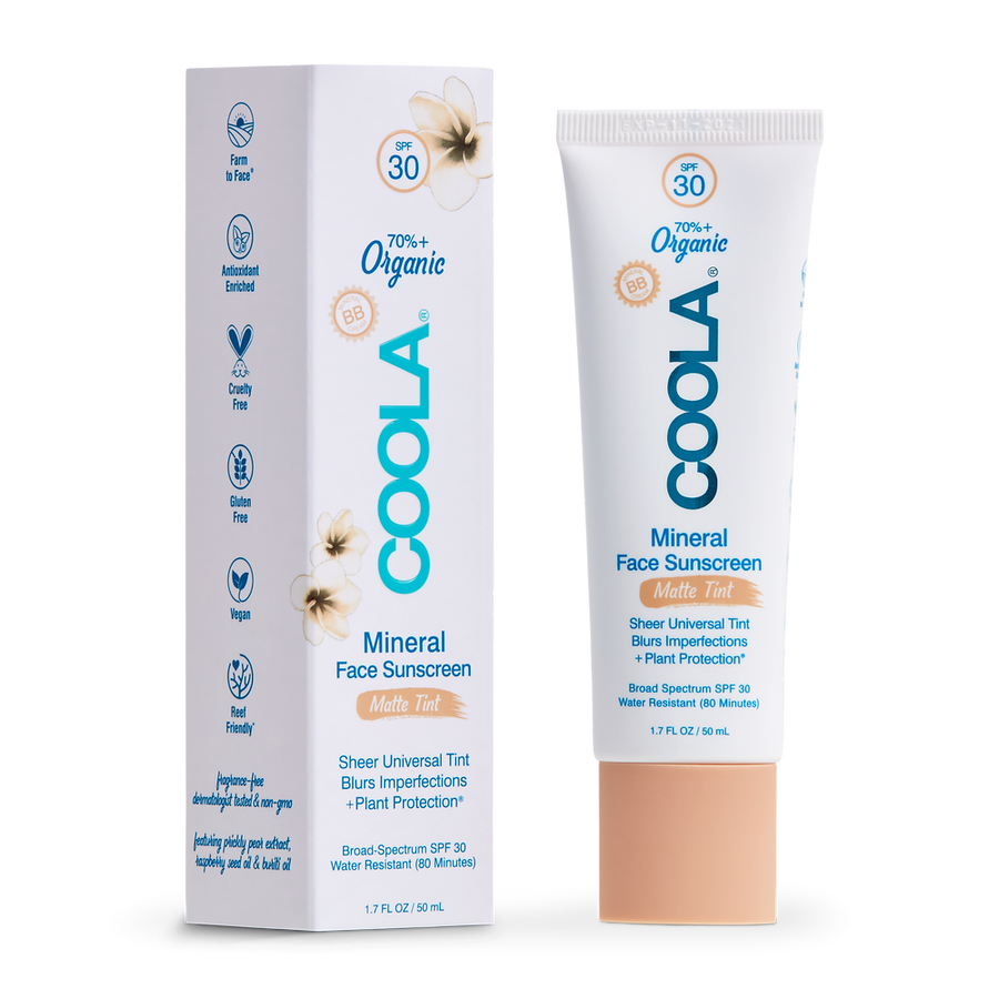 COOLA Mineral Matte Tint Face SPF 30 Unscented