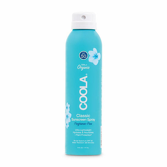 COOLA Organic Classic Body Sunscreen Spray SPF50 - Fragrance Free