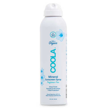COOLA Organic Mineral Body Sunscreen Spray SPF30 - Fragrance Free