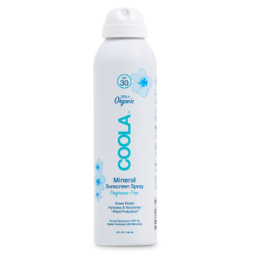 COOLA Organic Mineral Body Sunscreen Spray SPF 30 - Fragrance Free