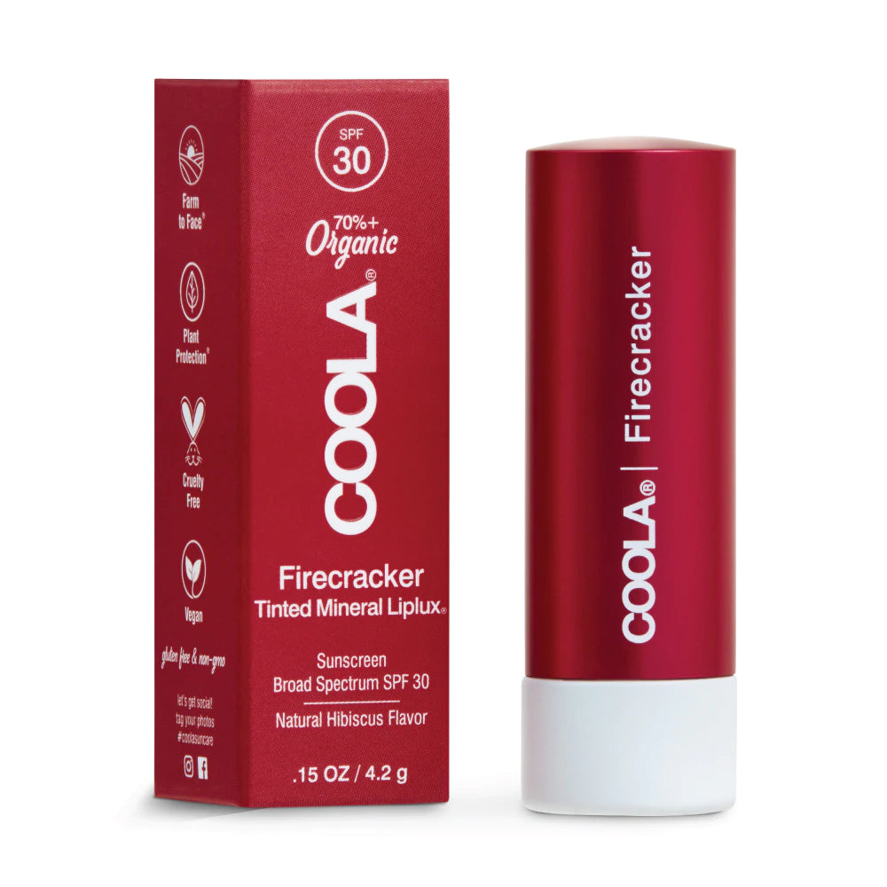 COOLA Organic Mineral Liplux® Tinted Lip Balm Sunscreen SPF 30